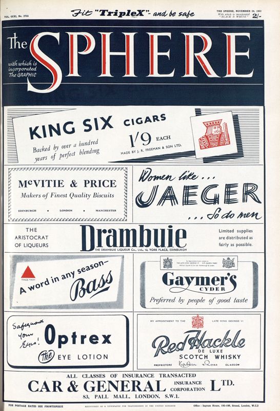 View document: 29th November 1952.