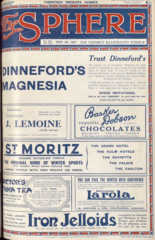 View document: 26th November 1927.