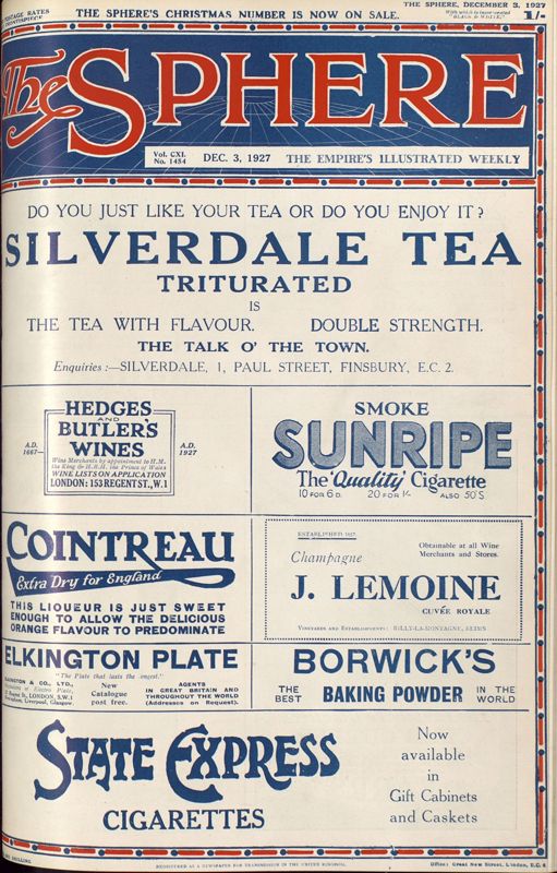 View document: 3rd December 1927.