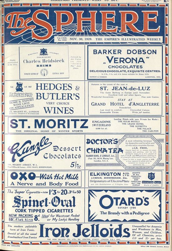 View document: 30th November 1929.