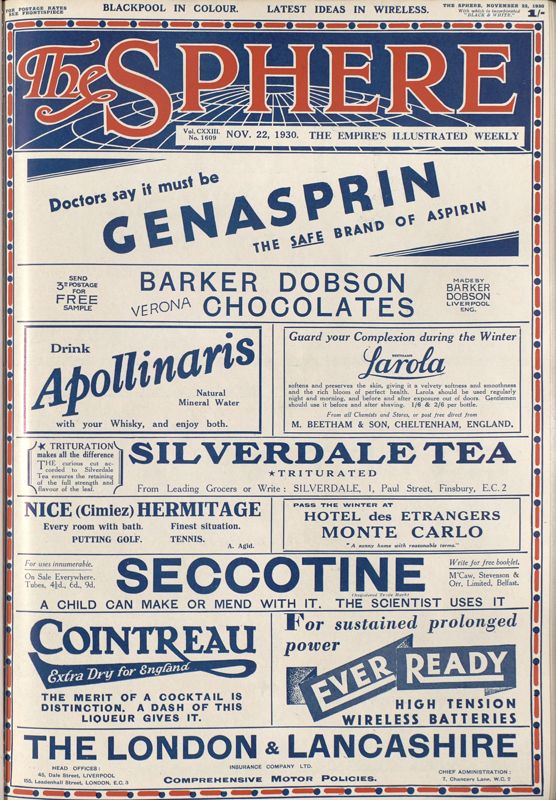 View document: 22nd November 1930.