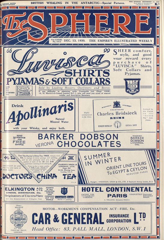 View document: 13th December 1930.