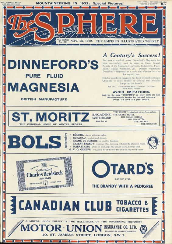 View document: 26th November 1932.