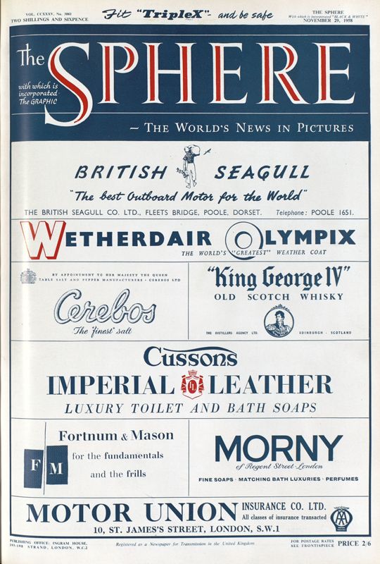 View document: 29th November 1958.