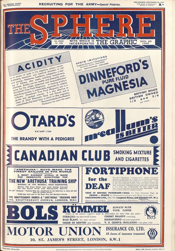 View document: 25th November 1933.