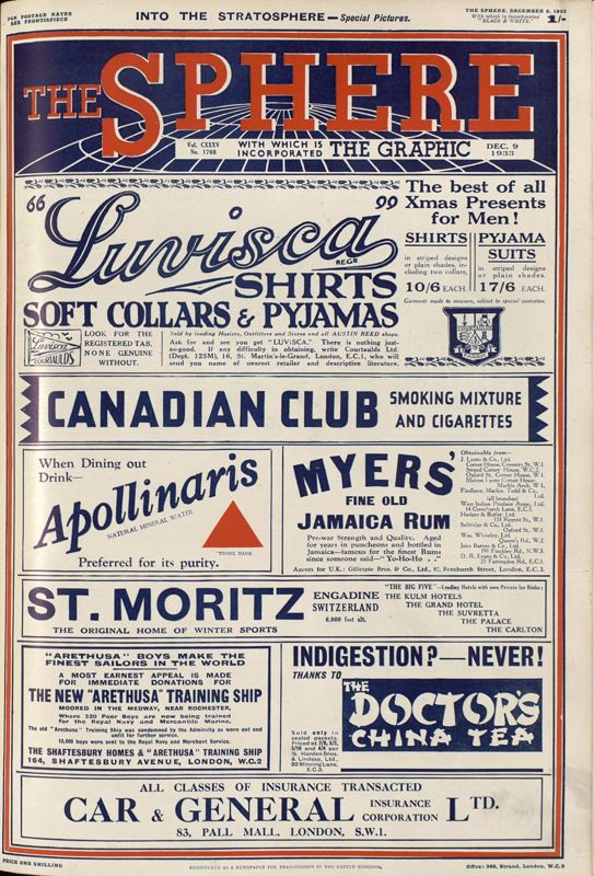 View document: 9th December 1933.