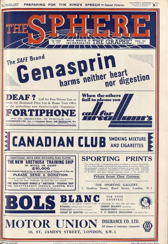 View document: 23rd December 1933.
