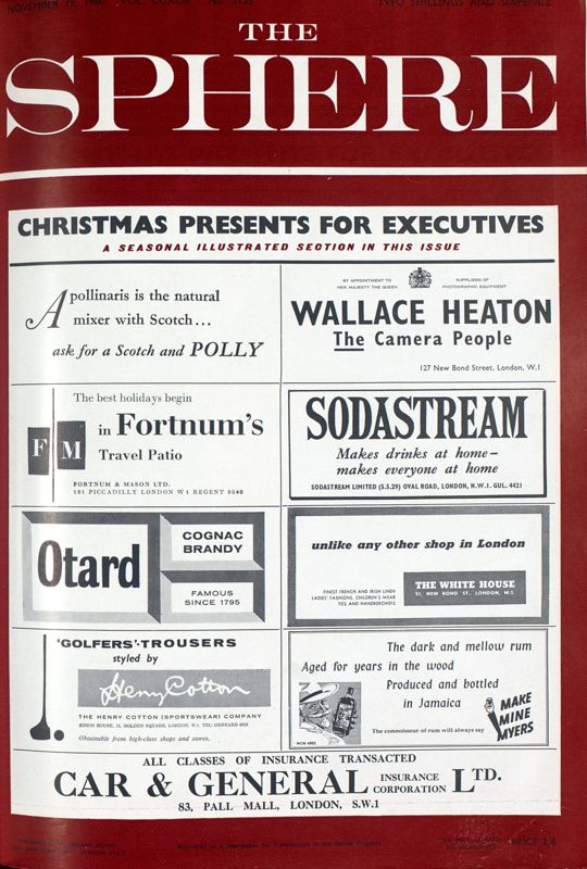 View document: 19th November 1960.