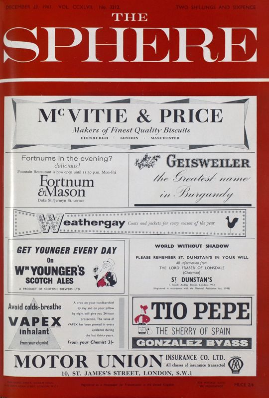 View document: 23rd December 1961.