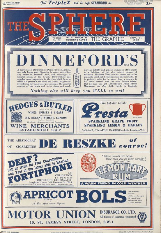 View document: 21st November 1936.
