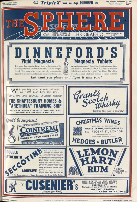 View document: 11th December 1937.