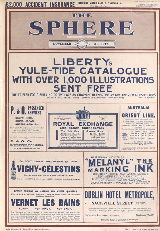 View document: 30th November 1912.