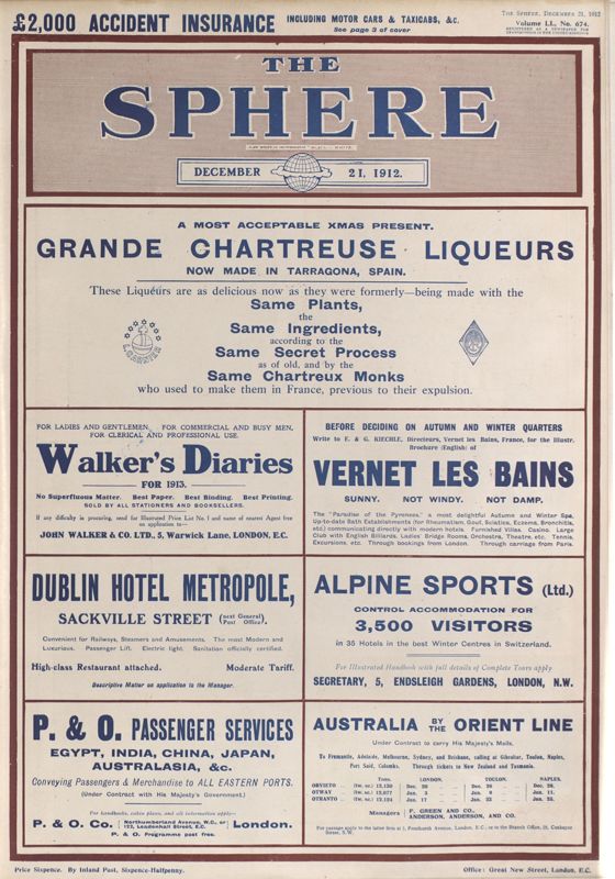 View document: 21st December 1912.