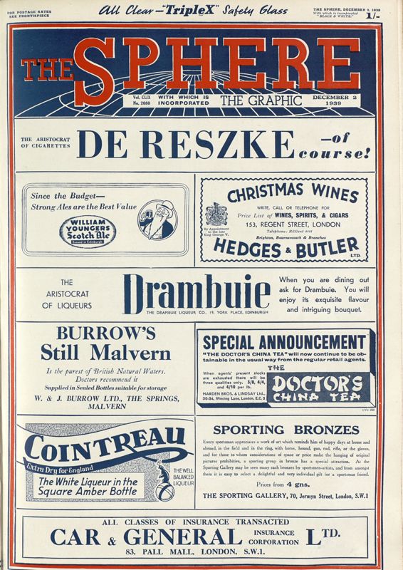View document: 2nd December 1939.
