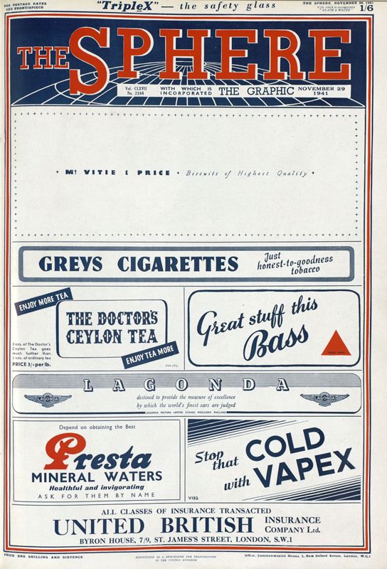 View document: 29th November 1941.