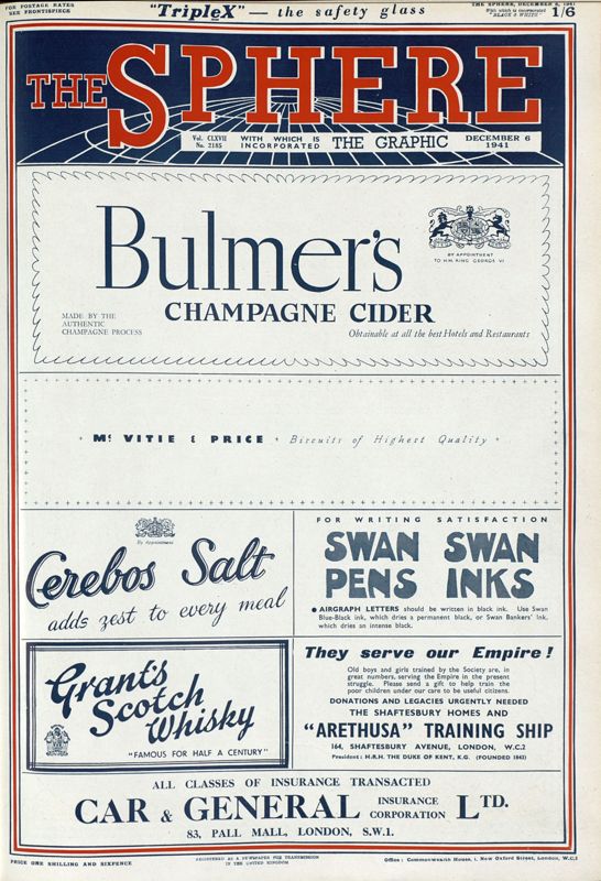 View document: 6th December 1941.