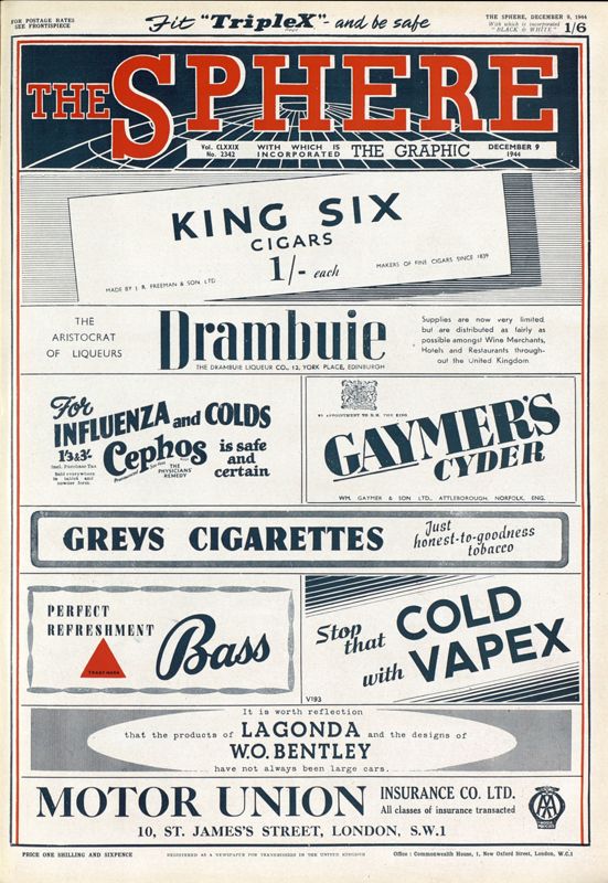 View document: 9th December 1944.