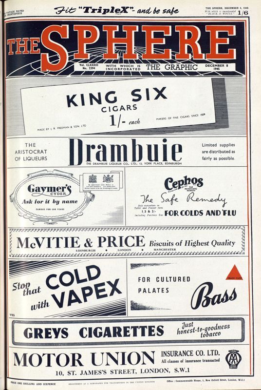 View document: 8th December 1945.