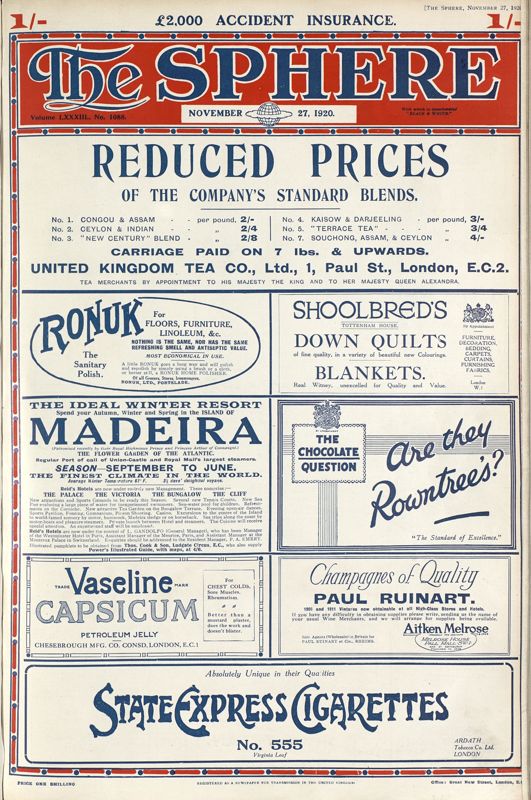 View document: 27th November 1920.