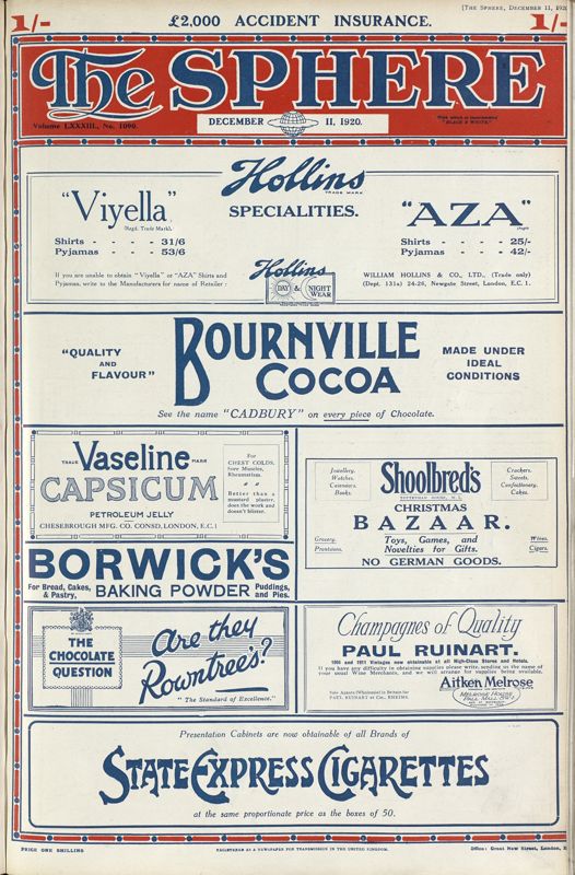 View document: 11th December 1920.