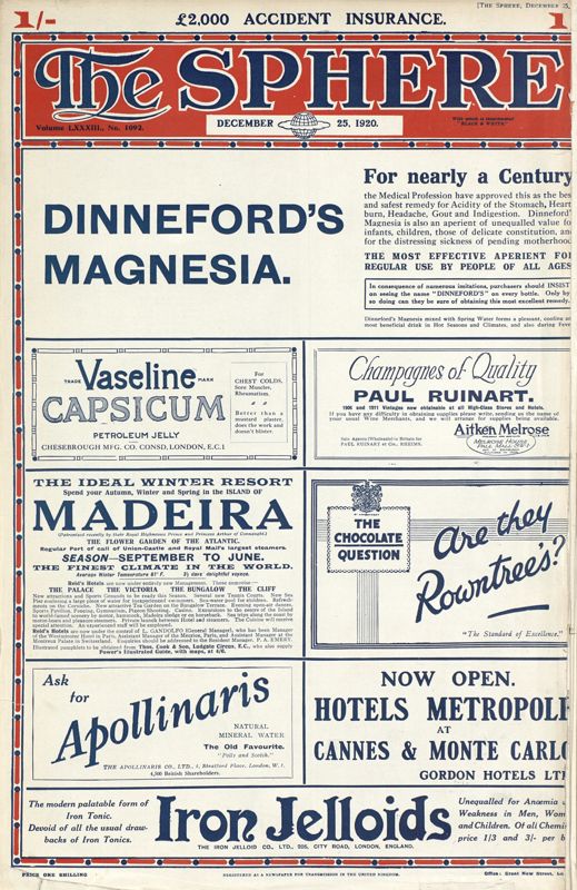 View document: 25th December 1920.