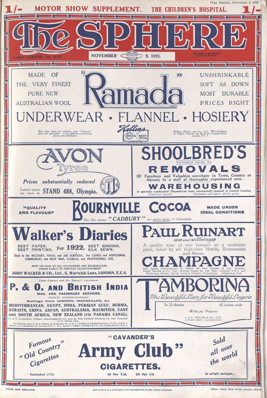 View document: 5th November 1921.