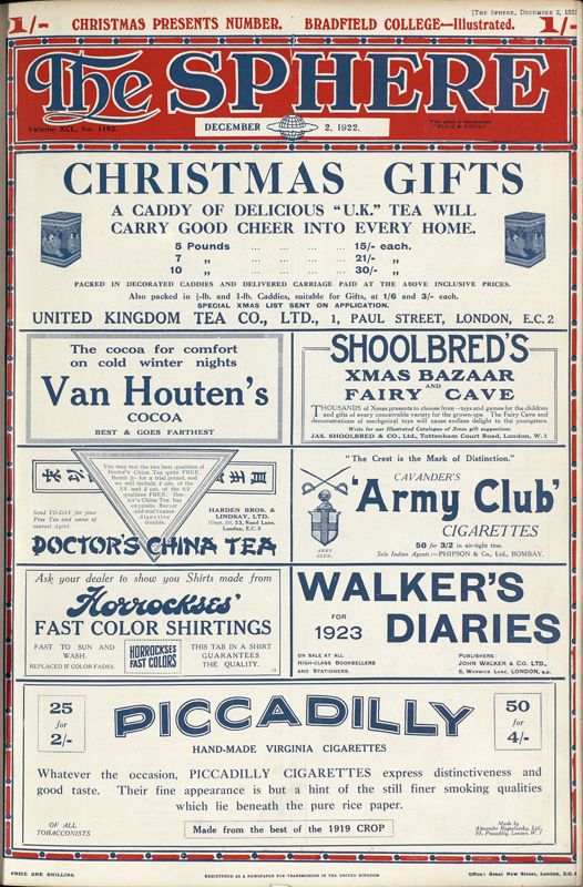 View document: 2nd December 1922.