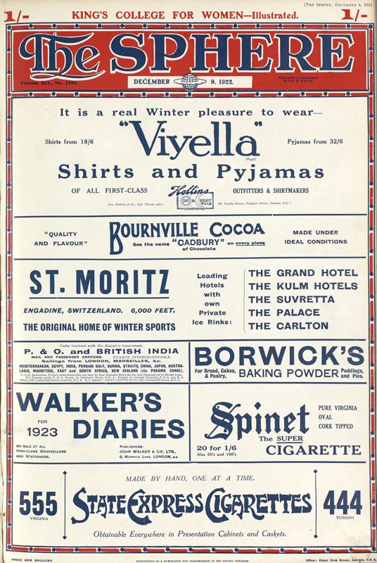 View document: 9th December 1922.