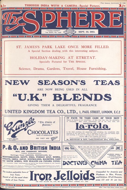 View document: 22nd September 1923.