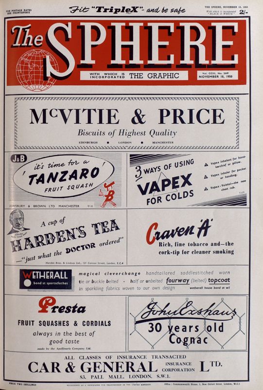 View document: 18th November 1950.