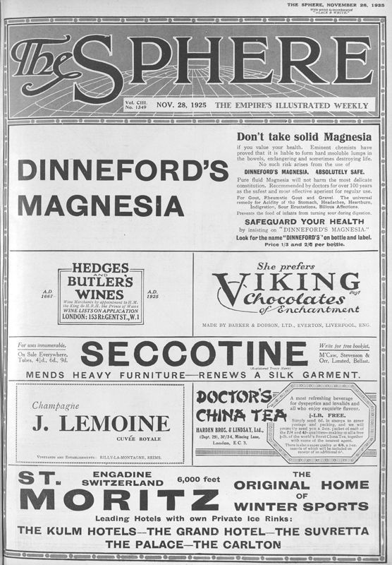 View document: 28th November 1925.