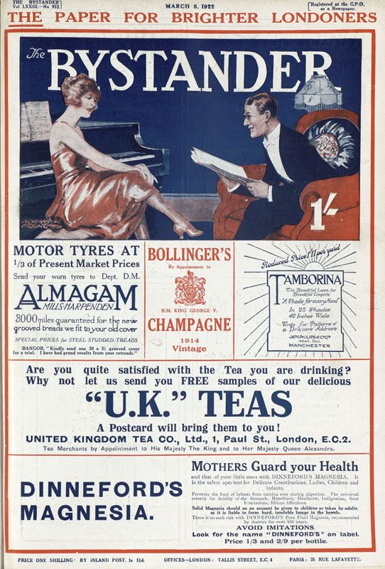 View document: 8th March 1922.
