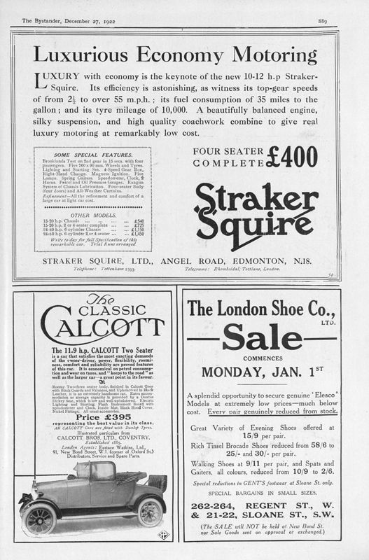 View document: 27th December 1922.