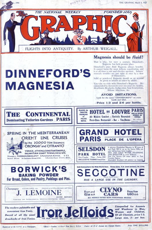 View document: 5th March 1927.
