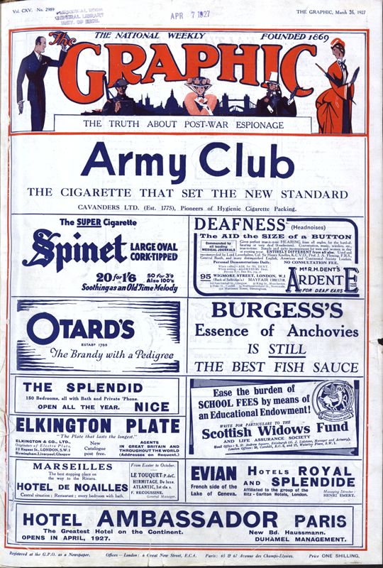 View document: 26th March 1927.
