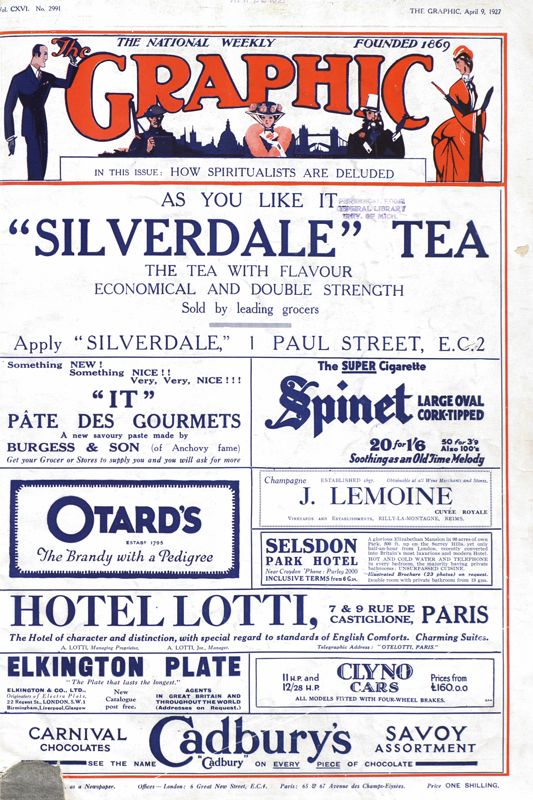 View document: 9th April 1927.