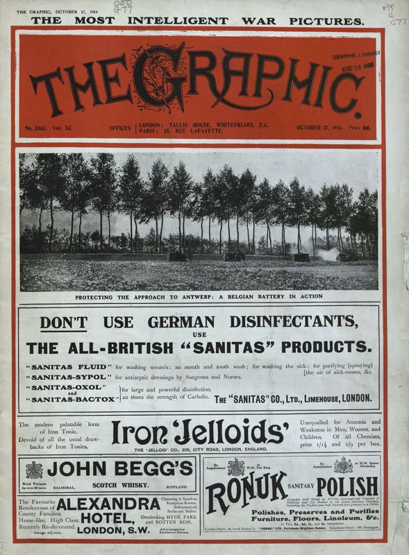View document: 17th October 1914.