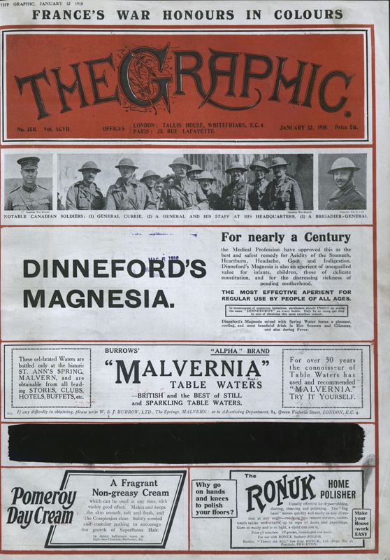 View document: 12th January 1918.