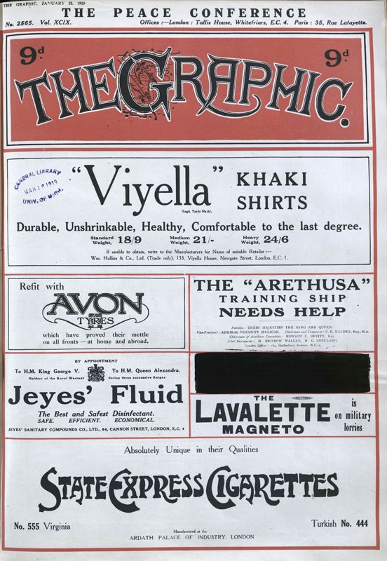 View document: 25th January 1919.