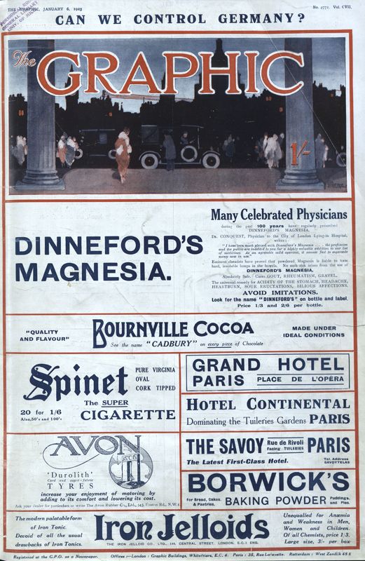 View document: 6th January 1923.