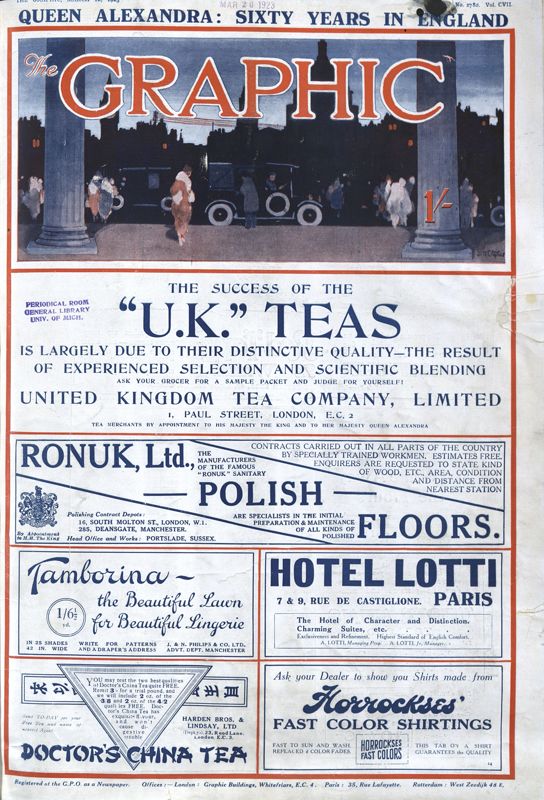 View document: 10th March 1923.
