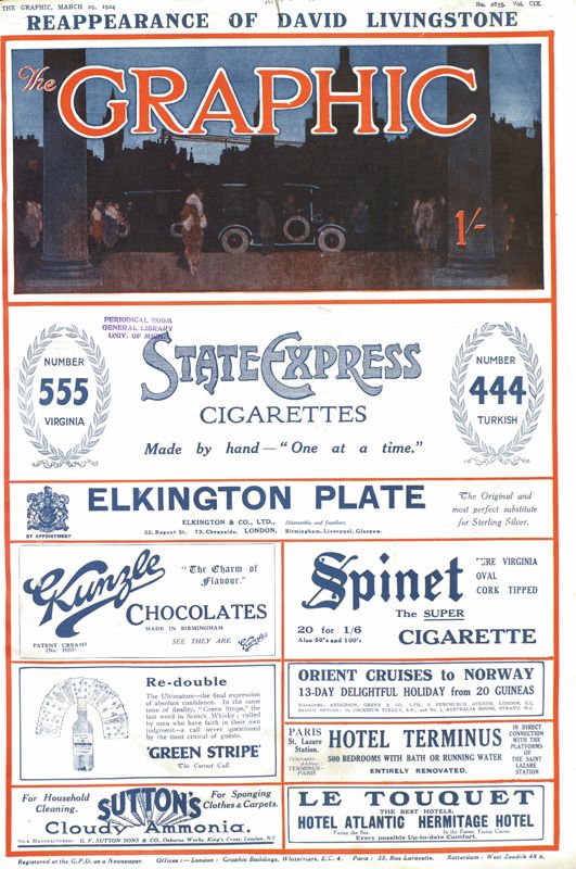 View document: 29th March 1924.