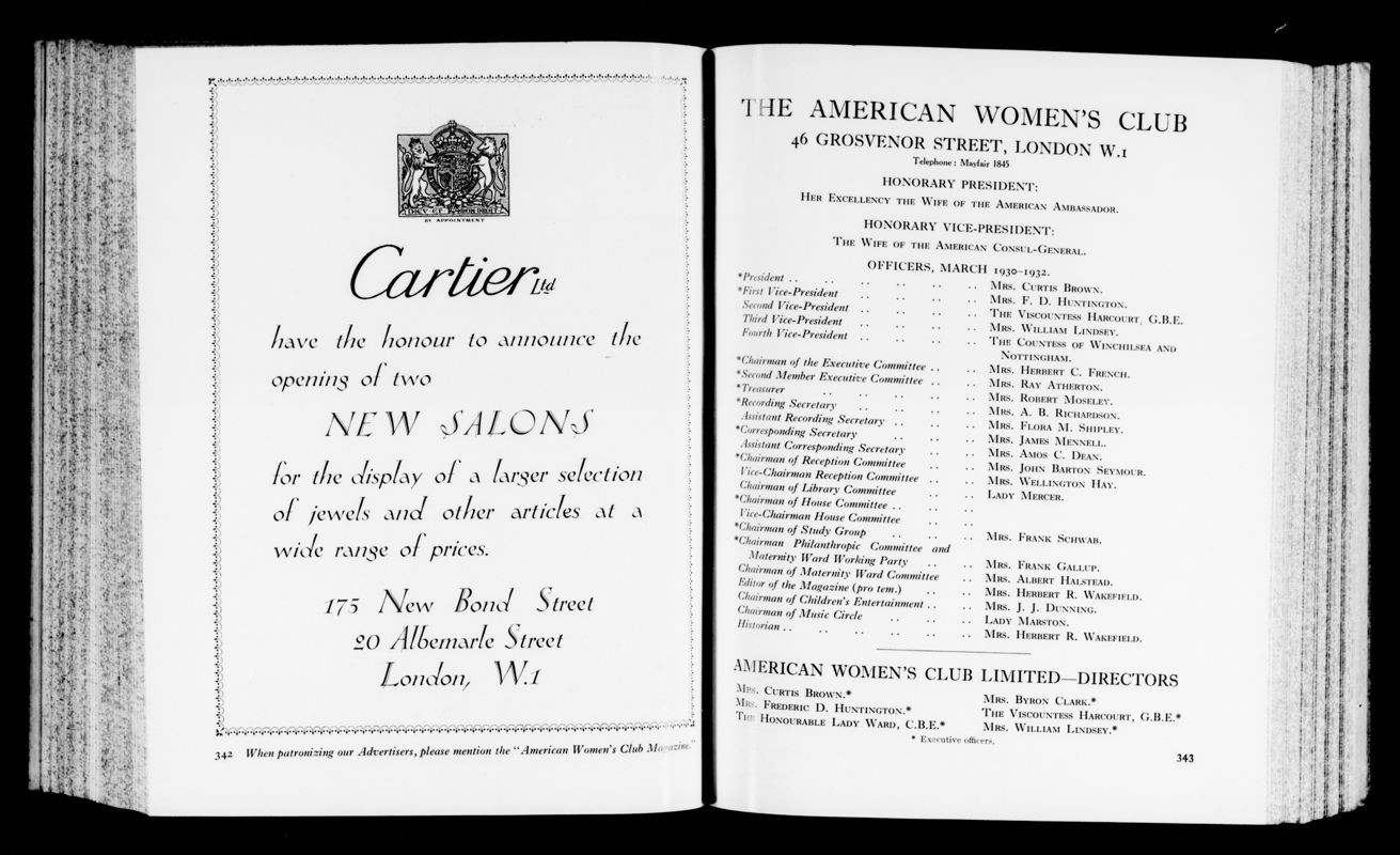View document: July 1930.
