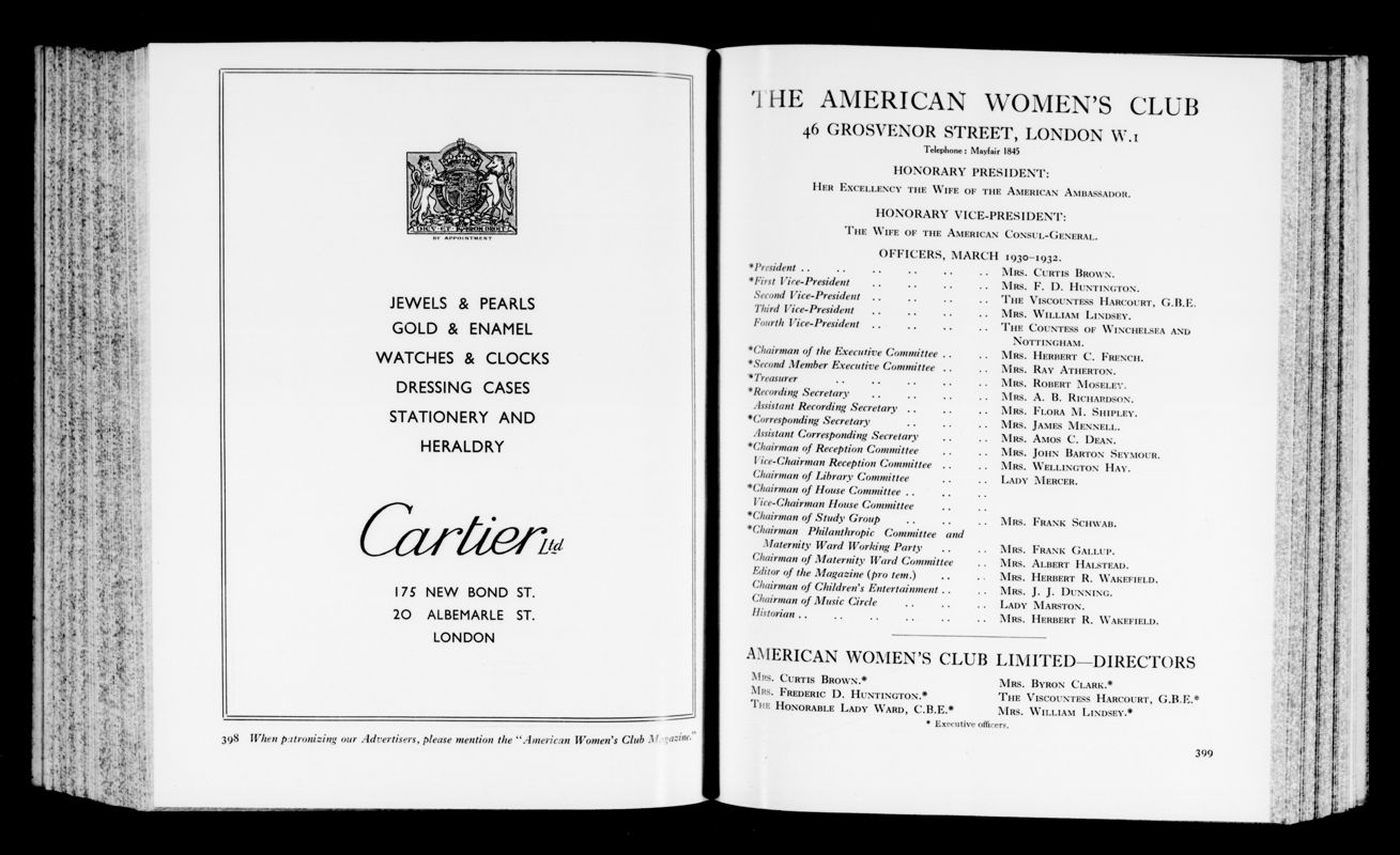 View document: August 1930.