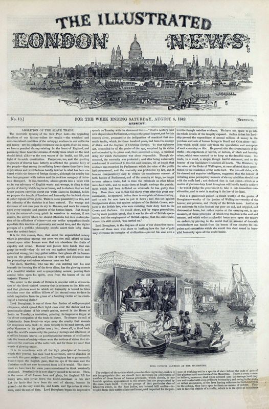 View document: 6 August 1842.