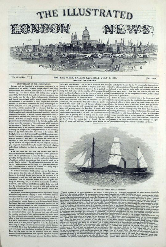 View document: 1 July 1843.
