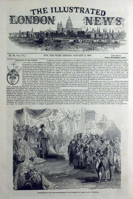 View document: 6 January 1844.