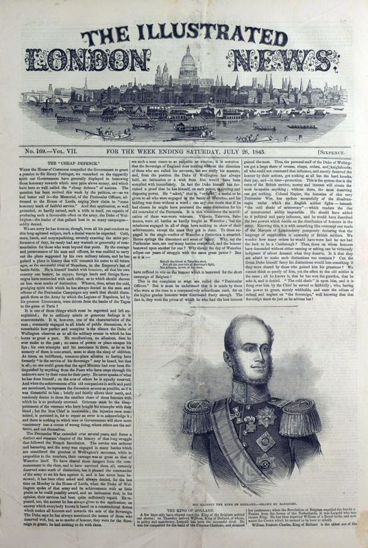 View document: 26 July 1845.