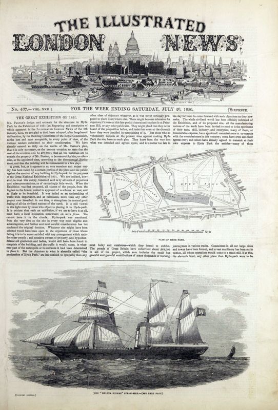 View document: 20 July 1850.