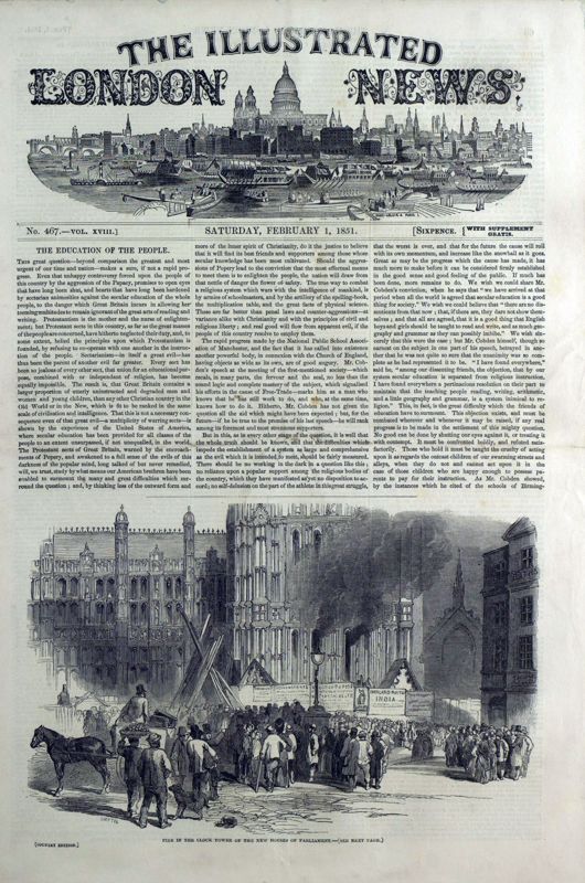 View document: 1 February 1851.